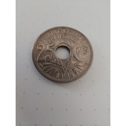 25 cts de Franc - Taille 47 à 53 - Avers