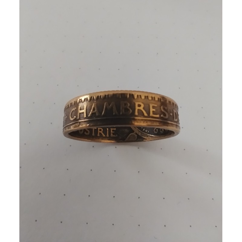 2 Francs Chambre de Commerce - Taille 50 à 56 - Revers